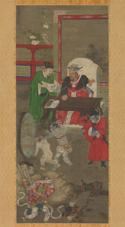 Ten Kings of Hell by Jin Chushi