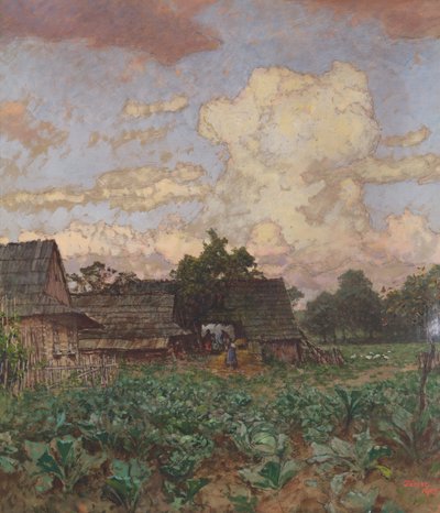 Farm in Silesia by Jindřich Tomec