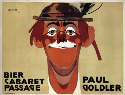 Bier Cabaret Passage, Paul Goldler, 1914 by Jo Steiner