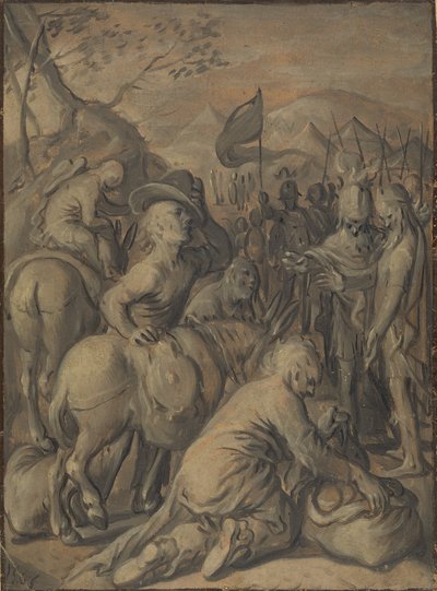 The Trickery of the Gibeonites by Joachim Beuckelaer