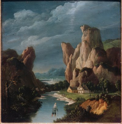 St. Christopher by Joachim Patinir