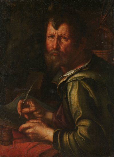 The Evangelist Saint Luke by Joachim Wtewael or Utewael