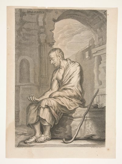 Belisarius, from Sculpturae Veteris Admirata by Joachim von Sandrart