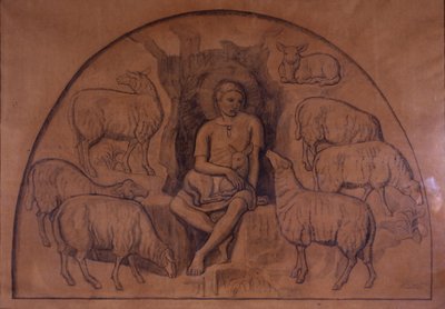 The Good Shepherd by Joakim Frederik Skovgaard