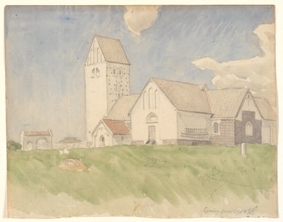 Ejsing Church by Joakim Frederik Skovgaard