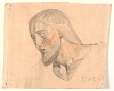 Study of Head by Joakim Frederik Skovgaard