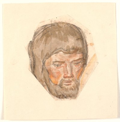 Study of the Head of a Bearded Man by Joakim Frederik Skovgaard