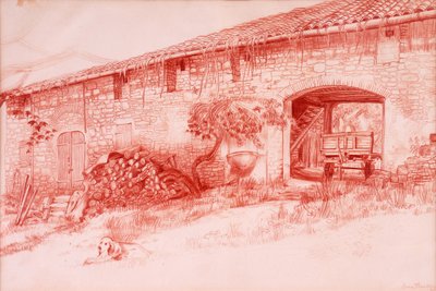 Farmhouse, Provence by Joan Thewsey