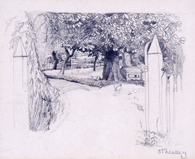 Gateway to the Farmhouse by Joan Thewsey