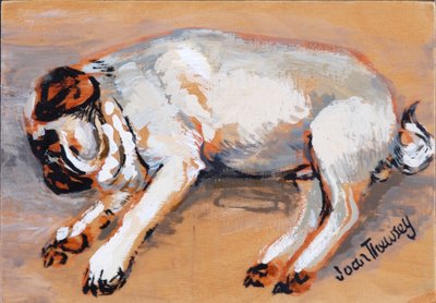 Hogarth Sleeping, 2005 by Joan Thewsey