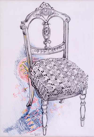 Portrait of My Chair by Joan Thewsey
