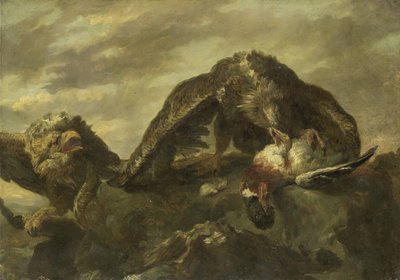 Eagles on the Cliffs by Joannes Fijt (copy after)