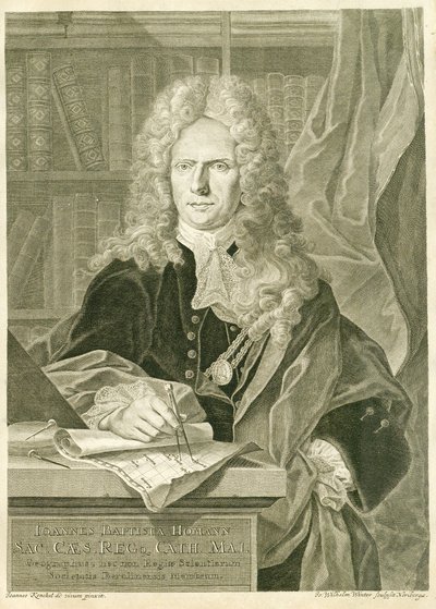 Joannes Baptista Homann by Joannes Krenckel