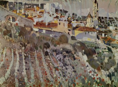 Terrace Village by Joaquim Mir i Trinxet