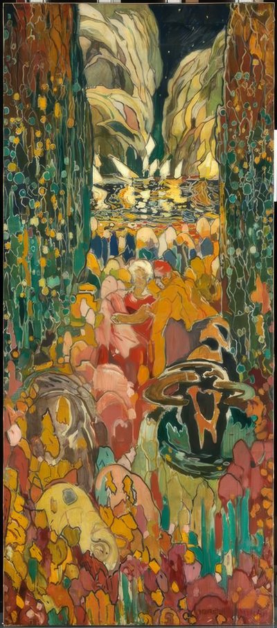 The Gorg Blau by Joaquim Mir i Trinxet