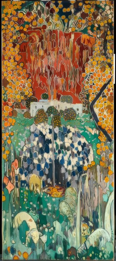 The Gorg Blau by Joaquim Mir i Trinxet