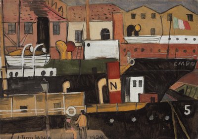 Livorno by Joaquin Torres Garcia