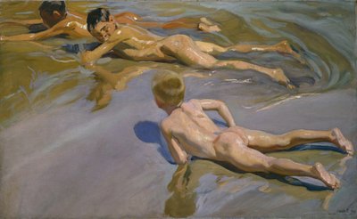 Boys on the Beach, 1909 by Joaquín Sorolla