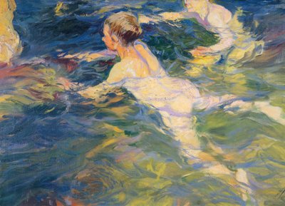 Swimmers, Jávea by Joaquín Sorolla