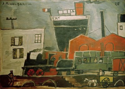 Harbor by Joaquín Torres García