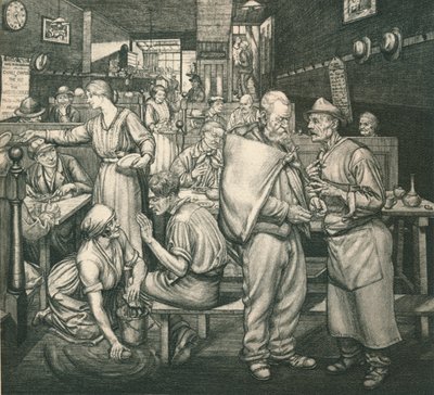 Eating-House, Chelsea by Job Nixon