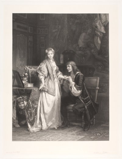 Tartuffe and Elmire by Joel Ballin