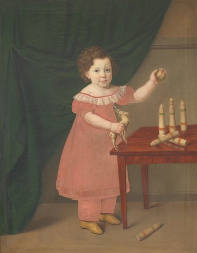 Child Portrait by Johan Anton Bech