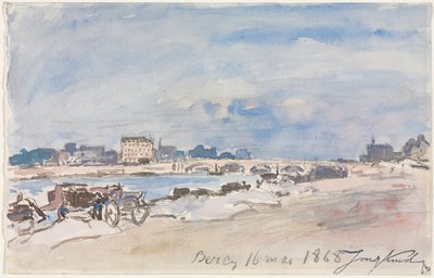 Bercy by Johan Barthold Jongkind