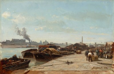Seine Banks by Johan Barthold Jongkind