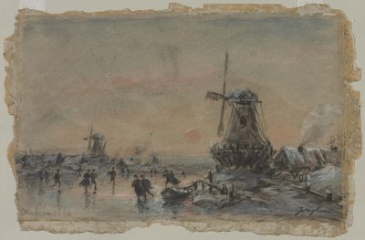 View of Arnheim by Johan Barthold Jongkind