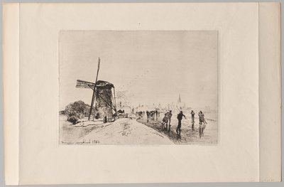 View of the City of Maaslins by Johan Barthold Jongkind