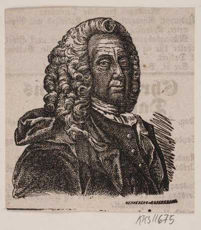 L. Holberg by Johan Frederik Rosenstand