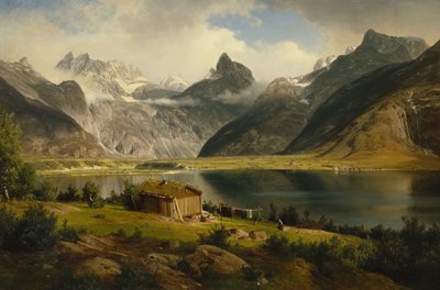 Romsdalshorn by Johan Fredrik Eckersberg