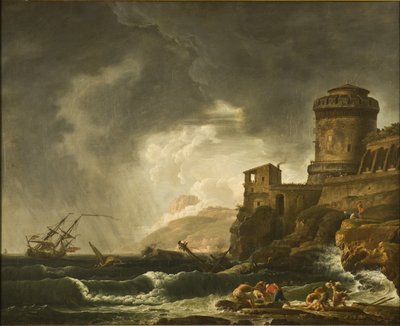 A Shipwreck by Johan Sevenbom