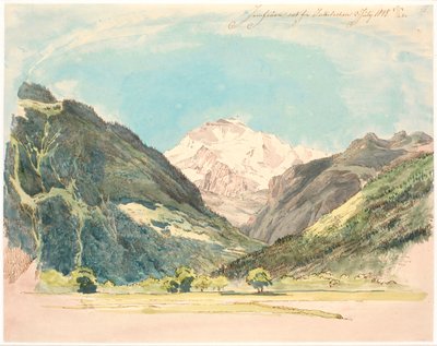 Alpine Landscape by Johan Thomas Lundbye