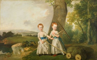 Portrait of the Blunt Children by Johan Zoffany