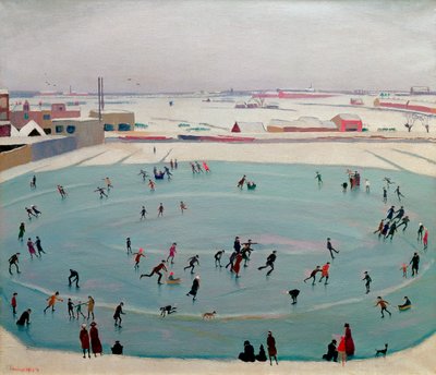 Skaters by Johan van Hell