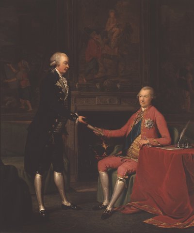 Portrait of Hugh by Johann (circle of) Zoffany