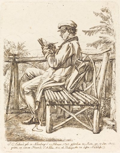 J.C. Erhard by Johann Adam Klein