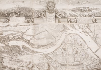 Fortress and City of Belgrade by Johann Baptist Gumpp