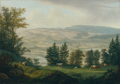 Surroundings of Habsburg Ruins by Johann Caspar Rahn