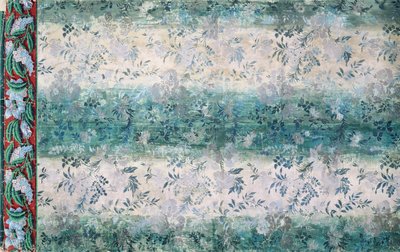 Iris Wallpaper with Border by Johann Christian Arnold