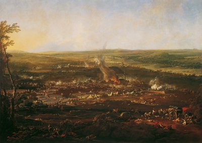 The Battle of Hochkirch by Johann Christian Brand