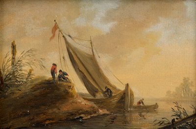 Seascape by Johann Christian Brand