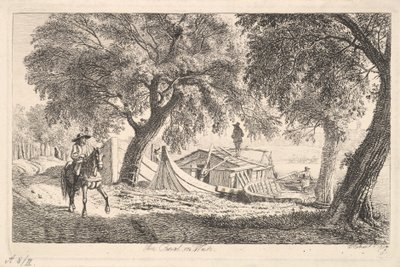 On the Canal in Vienna by Johann Christian Erhard