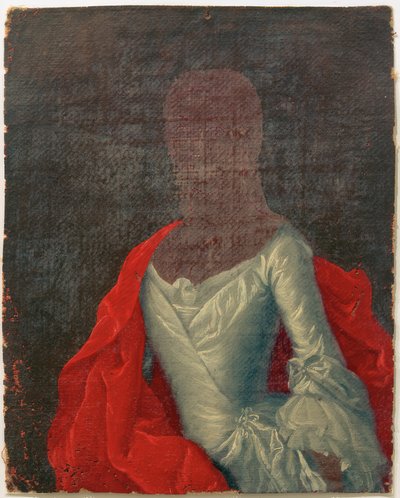 Costume Study of a Lady by Johann Christian Fiedler
