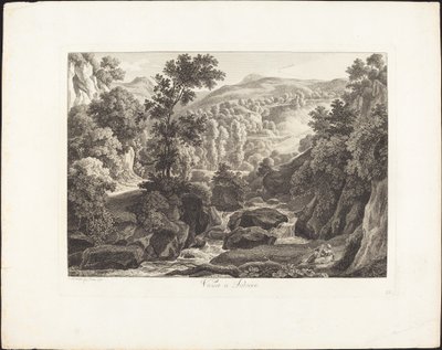 Near Subiaco by Johann Christian Reinhart