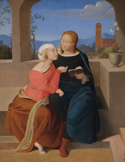 Hour of Devotion by Johann Evangelist Scheffer von Leonhardshoff