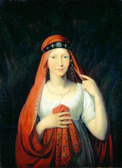 Electress Auguste von Hessen-Kassel by Johann Friedrich Bury