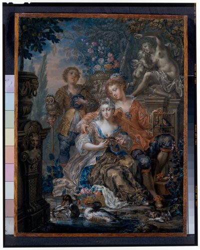 Allegories of Love by Johann Georg Platzer